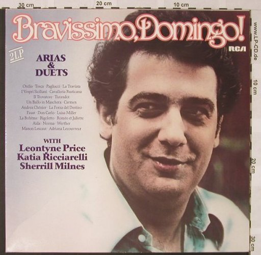 Domingo,Placido: Bravissimo,Domingo! Arias&Duets,Foc, RCA(RL 04199), D, 1982 - 2LP - L7114 - 7,50 Euro