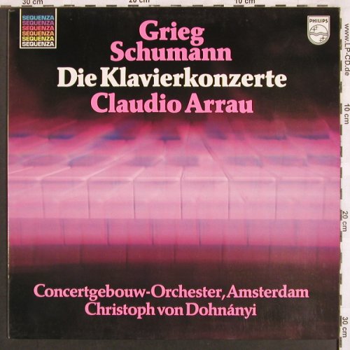 Grieg,Edvard / Schumann: Die Klavierkonzerte, Philips(6527 040), NL, 1979 - LP - L7130 - 5,00 Euro