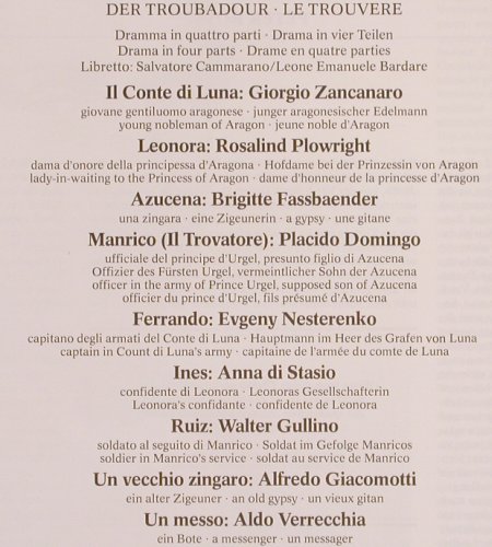 Verdi,Giuseppe: Il Trovatore,Box, Deutsche Gramophon(413 355-1), D, 1984 - 3LP - L7142 - 9,00 Euro