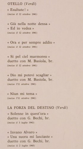 Lauri-Volpi,Giacomo: Voci illustri, La Voce Del Padrone(QALP 10416), I,  - LP - L7155 - 5,00 Euro