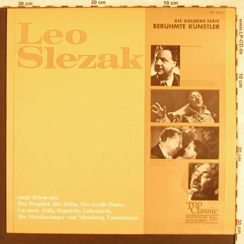 Slezak,Leo: singt Arien, Top Classic(TC-9039), D,  - LP - L7196 - 5,00 Euro