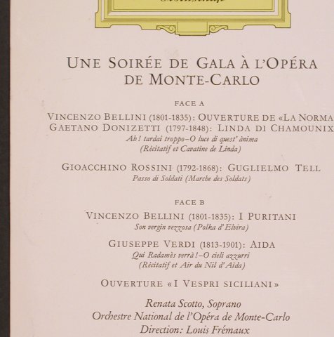 V.A.Une Soiée de Gala...Monte-Carlo: Bellini,Rossini..Verdi, vg+/vg+, D.Gr.(LPM 18 653), D, 1962 - LP - L7228 - 6,00 Euro