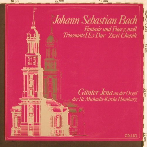 Bach,Johann Sebastian: Fantasie und Fuge g-moll u.a., CALIG(CAL 30 435), D, 1974 - LP - L7230 - 6,00 Euro