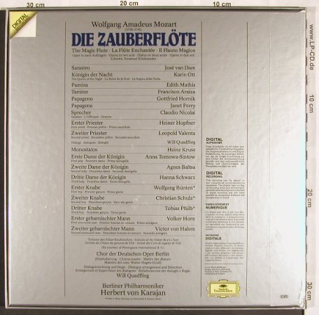 Mozart,Wolfgang Amadeus: Die Zauberflöte,Box, Deutsche Gramophon(2741 001), D, 1980 - 3LP - L7242 - 12,50 Euro