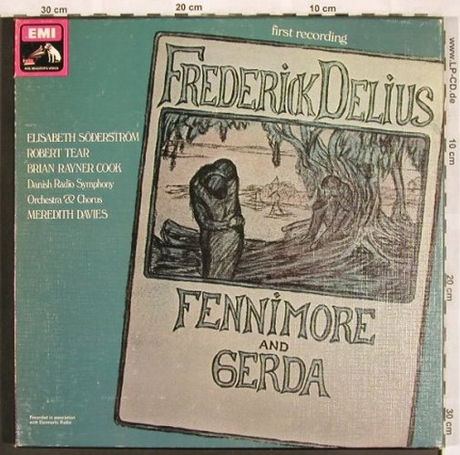 Delius,Frederick: Fennimore and Gerda, Box(rec4 vg+), EMI(SLS 991), UK, 1976 - 2LP - L7271 - 7,50 Euro
