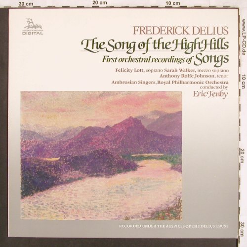 Delius,Frederick: The Song of the High Hills,VG+/m-, Unicorn-Kanchana(DKP 9029), NL, 1984 - LP - L7274 - 4,00 Euro