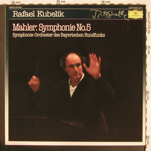 Mahler,Gustav: Sinfonie Nr.5 (83), D.Gr. Signature(2543 535), D, Ri, 1971 - LP - L7305 - 6,00 Euro