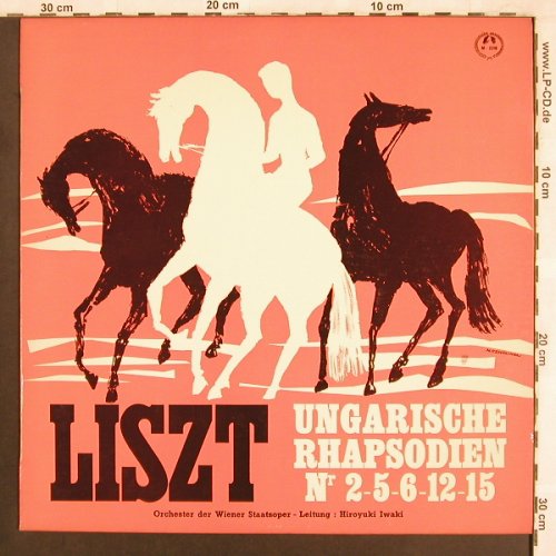 Liszt,Franz: Ungarische Rhapsodien 2,5,6,12,15, MMS(M-2318), ,  - LP - L7321 - 9,00 Euro