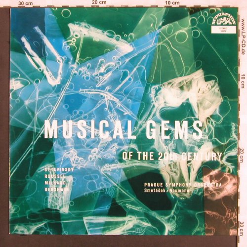 V.A.Musical Gems of t.20th Century: Stravinsky,Roussel,Milhaud,Gershwin, Supraphon, Ri(50479), CZ,vg+/m-, 1953 - LP - L7324 - 6,00 Euro