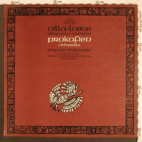 Villa-Lobos,Heitor / Prokofiev: Uirapuru & Modinha / Cinderella, Everest Records(SDBR 3016), UK, 1971 - LP - L7339 - 7,50 Euro