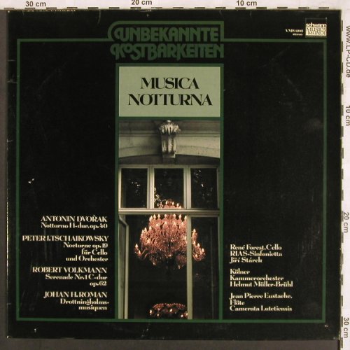 V.A.Musica Notturna: Dvorak, Tschaikowsky,Volkmann..., Schwann Musica Mundi(VMS 1202), D, 1978 - LP - L7348 - 5,00 Euro