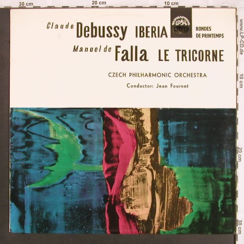 Debussy,Claude/ Manuel de Falla: Iberia/Le Tricorne, vg+/m-, Supraphon(SUA 50614), CZ, 1965 - LP - L7359 - 4,00 Euro