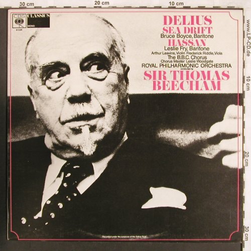 Delius,Frederick: Sea Drift / Hassan, CBS(61224), UK,  - LP - L7365 - 6,00 Euro