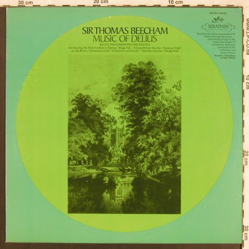 Delius,Frederick: Music of, Seraphim(S-60185), US, 1971 - LP - L7367 - 6,00 Euro