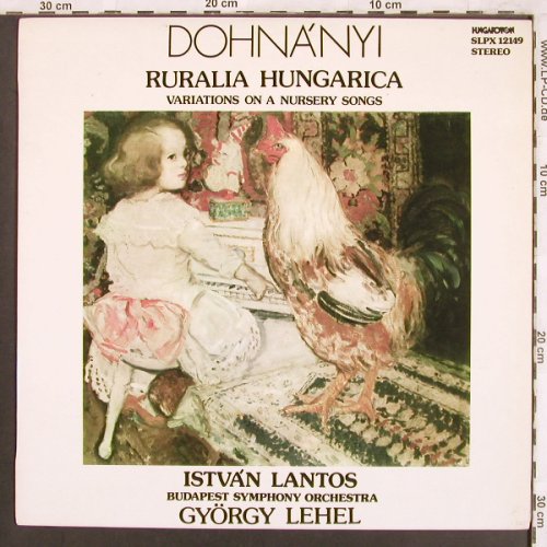 Dohnanyi,Ernö: Ruralia Hungarica, op.32, Hungaroton(SLPX 12149), H, vg+/m-, 1980 - LP - L7370 - 5,00 Euro