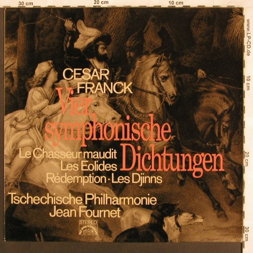Franck,Cesar: Vier Symphonische Dichtungen, Supraphon(86 307 KK), D,  - LP - L7401 - 6,00 Euro