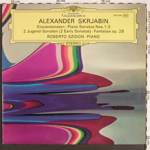 Skrjabin,Alexander: Klaviersonaten Nos.1-3, 2Jugend S., D.Gr.(2707 058), D, co, 1972 - 2LP - L7419 - 12,50 Euro