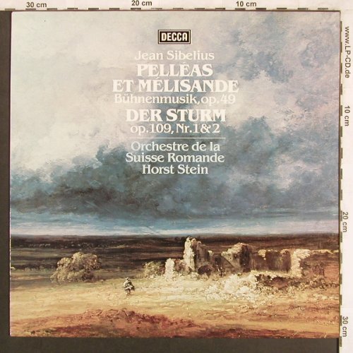 Sibelius,Jean: Pelleas Et Melisande / Der Sturm, Decca(6.42542 AS), D, 1979 - LP - L7423 - 6,00 Euro