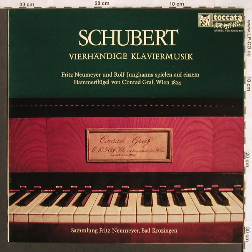 Schubert,Franz: Vierhändige Klaviermusik, FSM Toccata(FSM 612 toc), D,  - LP - L7442 - 7,50 Euro