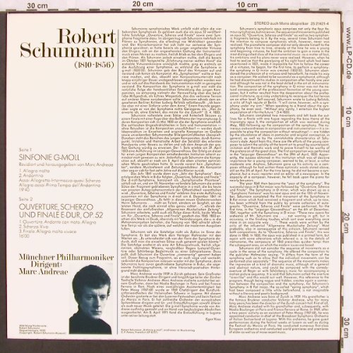 Schumann,Robert: Sinfonie G-Moll, BASF(25 21421-4), D,  - LP - L7455 - 7,50 Euro