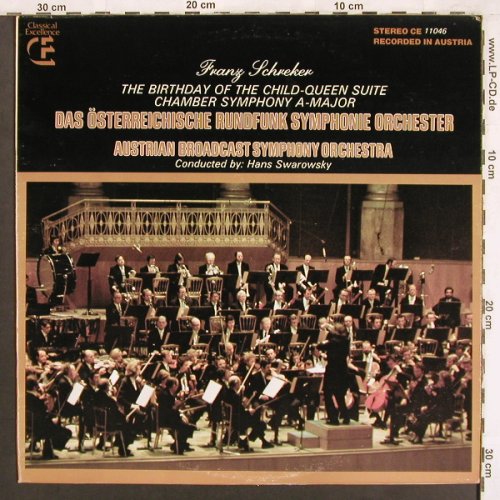 Schrecker,Franz: The Birthday of the Child-Queen Sui, Classical Excellence(CE 11046), US, 1977 - LP - L7471 - 12,50 Euro