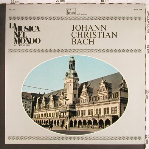 Bach,Johann Christian: Sinfonia in bem.magg,op.18 n.1, Fontana Argento (Vol.22)(6540 114), I,  - LP - L7500 - 5,00 Euro