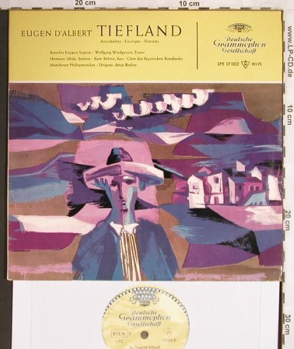 d'Albert,Eugène: Tiefland, D.Gr.(LPE 17 002), D, 1958 - 10inch - L7511 - 6,00 Euro