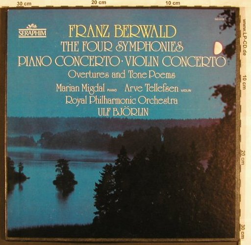 Berwald,Franz: The Four Symphonies,PianoC.,Violin, Seraphim(SID-6113), US, Box, 1979 - 4LP - L7519 - 20,00 Euro
