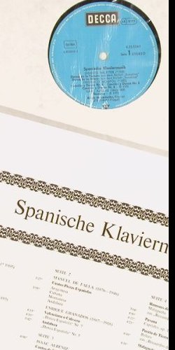 V.A.Spanische Klaviermusik: Albeniz, De Falla, Granados..., Box, Decca(6.35524 DX), D, 1975 - 2LP - L7534 - 9,00 Euro