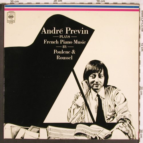 Previn,André: plays Frence Piano Music, CBS(61 782), UK(1962), 1977 - LP - L7573 - 9,00 Euro