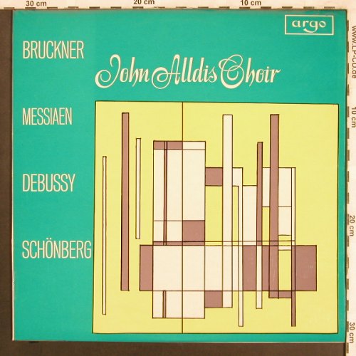 John Alldis Choir: Bruckner,Schönberg,Debussy,Messiaen, Argo/Decca(ZRG 523), UK,Ri, 1967 - LP - L7577 - 9,00 Euro