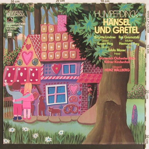 Humperdinck,Engelbert: Hänsel und Gretel, Foc, EMI Electrola(C 163-28972/73Q), D, 1974 - 2LPQ - L7590 - 7,50 Euro