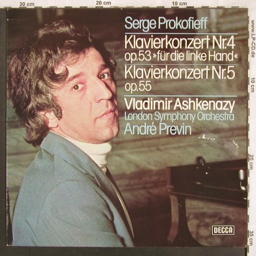 Prokofieff,Serge: Klavierkonzerte Nr.4,op.53/ Nr.5, Decca(6.42289 AW), D, m-/vg+, 1975 - LP - L7606 - 5,00 Euro
