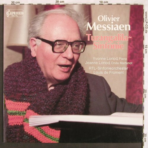 Messiaen,Olivier: Turangalila-Sinfonie, Foc, Capriccio(CD 30 041/1-2), D, 1983 - 2LP - L7613 - 20,00 Euro