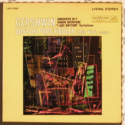Gershwin,George: Concerto in F, Cuban Overture, RCA Victor(LSC-2586), US,  - LP - L7614 - 7,50 Euro