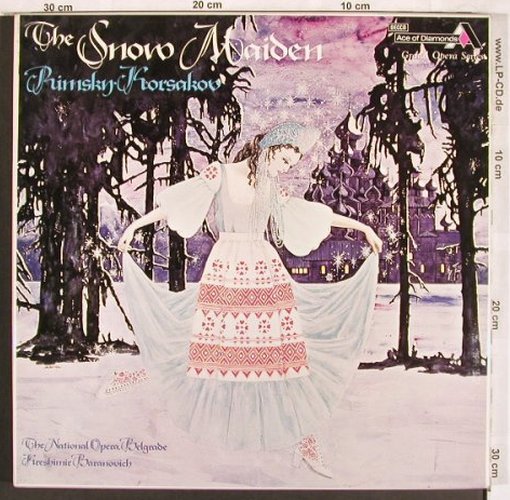 Rimsky-Korsakov,Nicolai: The Snow Maiden, Box, Ace of Diamonds(GOS 642-5), UK, Ri,  - 4LP - L7618 - 27,50 Euro