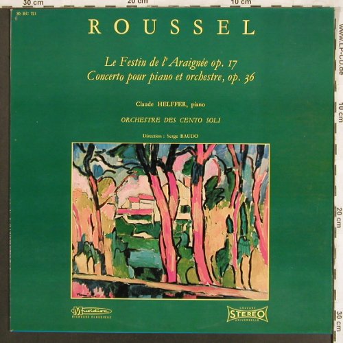 Roussel,Albert: Le Festin de L'Araignée,op.17,op.36, Erato(30 RC 721), F, Ri,  - LP - L7631 - 6,00 Euro