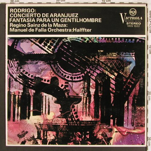 Rodrigo,Joaquin: Concierto de Aranjuez/Fantasia para, RCA Victrola(VICS 1322), UK, Ri,  - LP - L7632 - 6,00 Euro