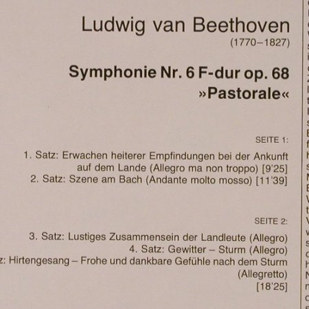 Beethoven,Ludwig van: Sinfonie Nr.6, op.68, D.Gr. Resonance(2535 274), D, Ri, 1960 - LP - L7638 - 6,00 Euro