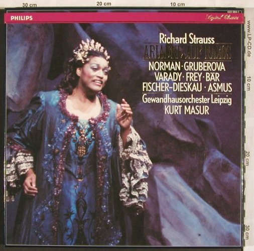 Strauss,Richard: Ariadne auf Naxos,Box, CD-Booklet, Philips(422 084-1), NL, 1988 - 2LP - L7643 - 9,00 Euro