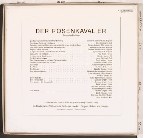 Strauss,Richard: Der Rosenkavalier, Box, EMI Electrola(C 191-00 459/62), D,  - 4LP - L7644 - 17,50 Euro