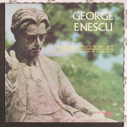 Enesco,Georges: Dixtuor Pentru Suflätori...op.14,12, Electrecord(ST-ECE 01751), RO, 1980 - LP - L7653 - 9,00 Euro