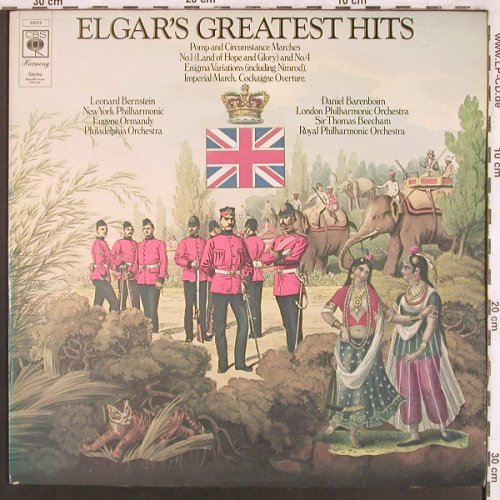 Elgar,Edward: Greatest Hits, CBS Harmony(30 055), UK,  - LP - L7660 - 6,00 Euro