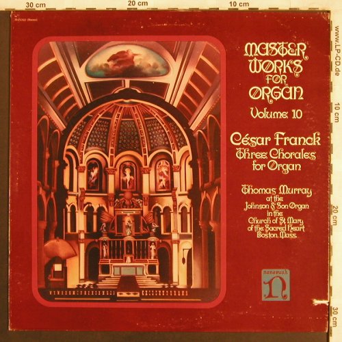 Franck,Cesar: Three Chorales for Organ, Nonesuch(H-71310), US, Co, 1975 - LP - L7692 - 7,50 Euro