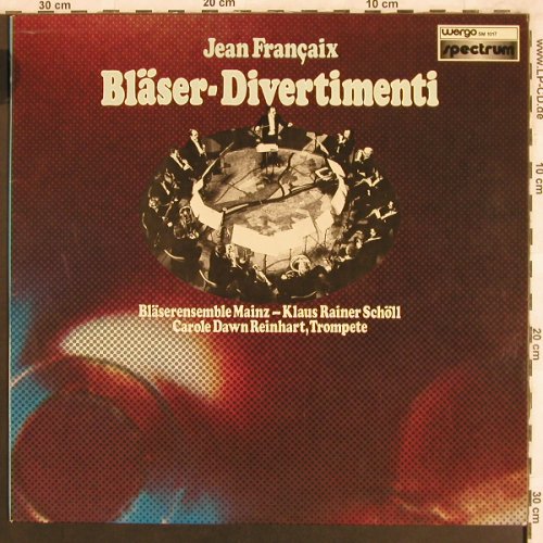 Francaix,Jean: Bläser-Divertimenti, Wergo(WER SM 1017), D, 1977 - LP - L7697 - 9,00 Euro