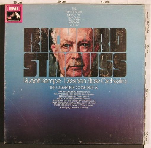 Strauss,Richard: The Orchestral Works Vol.4, Box, EMI(SLS 5067), UK, m-/vg+,  - 4LPQ - L7750 - 12,50 Euro