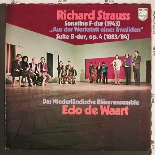 Strauss,Richard: Sonatine F-dur(1943), Philips(6500297), NL, 1972 - LP - L7755 - 9,00 Euro