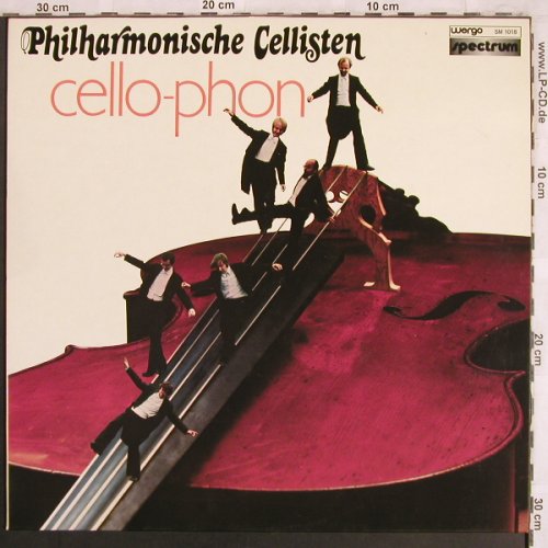 Philharmonische Cellisten: Cello-Phon, Wergo(SM 1018), D, 1978 - LP - L7789 - 9,00 Euro