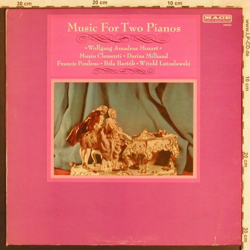 Gierth,Liselotte und Gerd Lohmeyer: Music for Two Pianos, VG+/vg+, Mace(MM 9023), US,  - LP - L7797 - 5,00 Euro