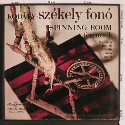 Kodaly,Zoltan: Szekely fono,Spinning Room, Box, Hungaroton(LPX 11504-05), H,  - 2LP - L7815 - 9,00 Euro